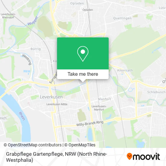 Карта Grabpflege Gartenpflege