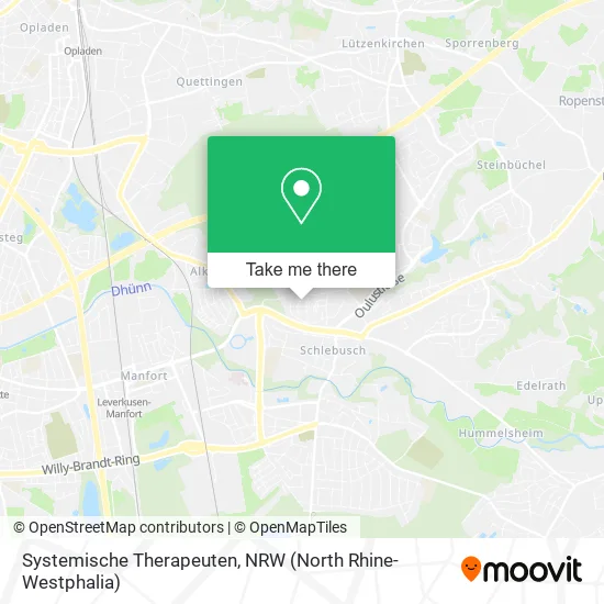 Карта Systemische Therapeuten