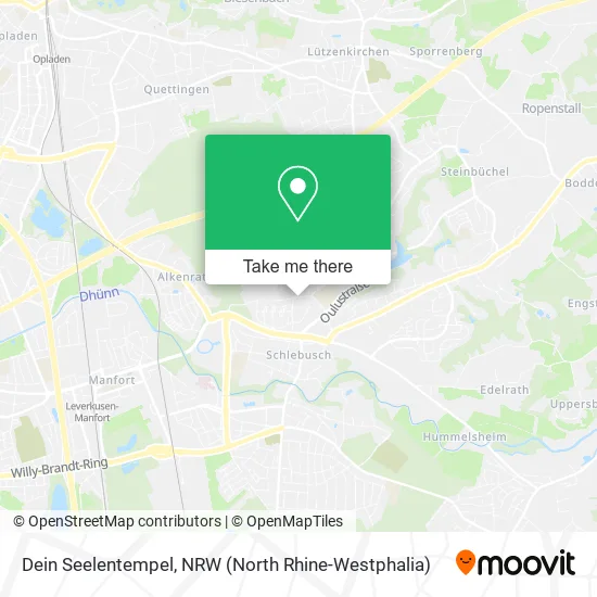 Карта Dein Seelentempel