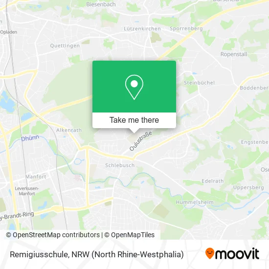 Карта Remigiusschule