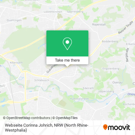 Карта Webseite Corinna Johrich