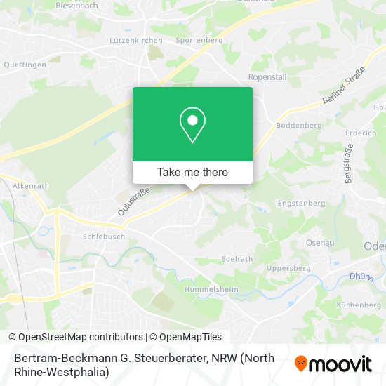 Bertram-Beckmann G. Steuerberater map