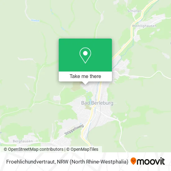 Карта Froehlichundvertraut