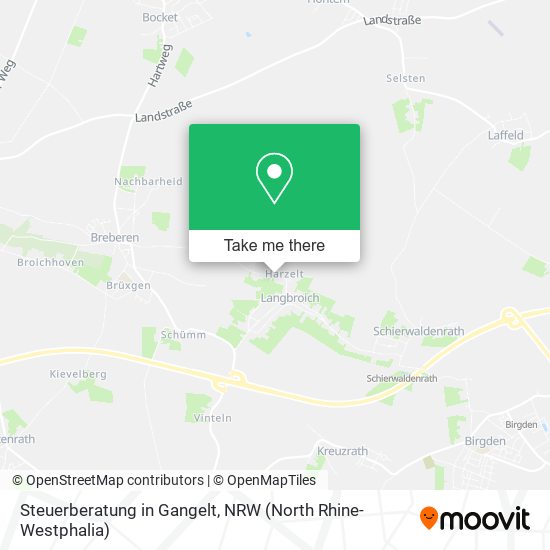 Steuerberatung in Gangelt map