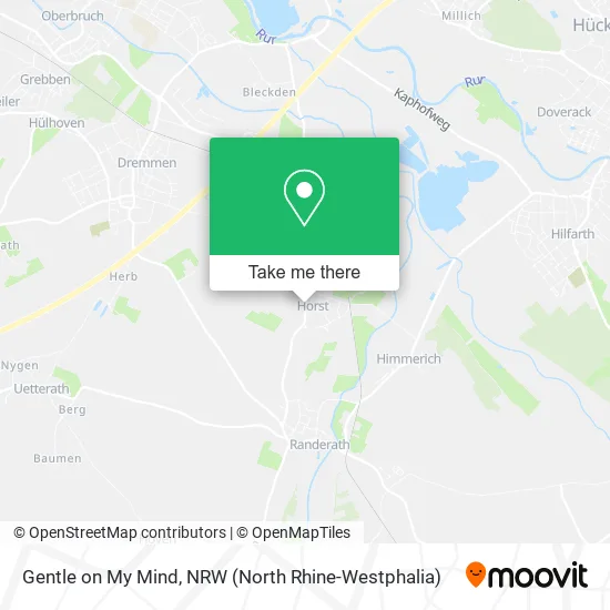 Карта Gentle on My Mind