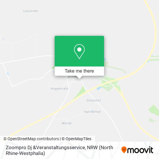 Zoompro Dj &Veranstaltungsservice map