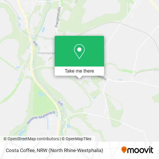 Карта Costa Coffee