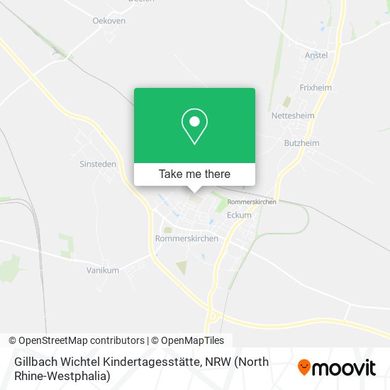 Gillbach Wichtel Kindertagesstätte map