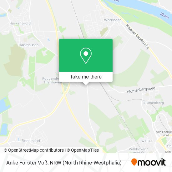 Anke Förster Voß map