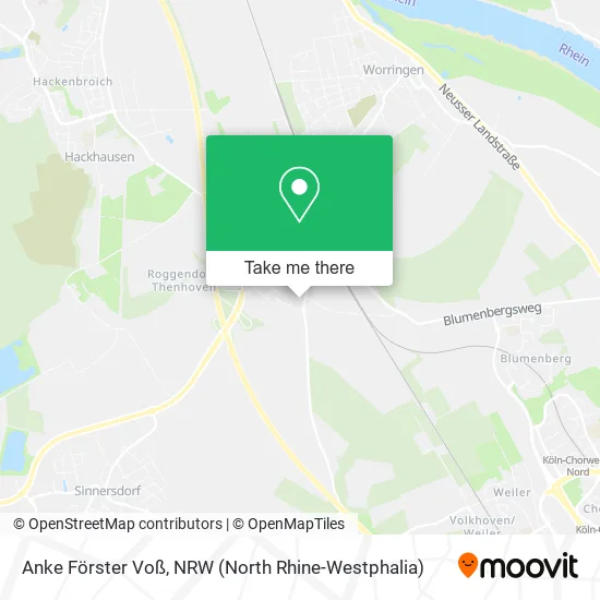 Карта Anke Förster Voß