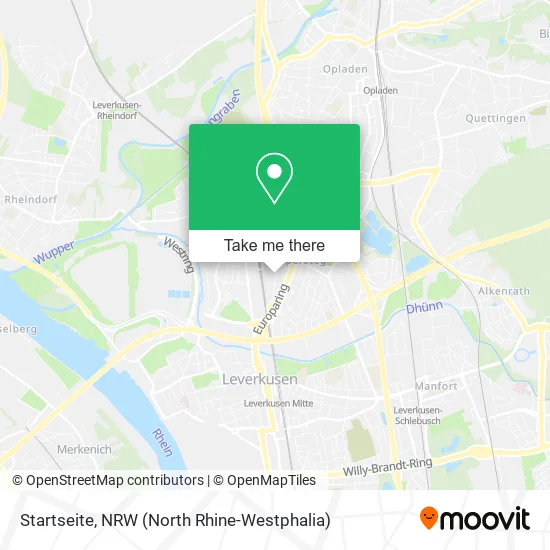 Карта Startseite