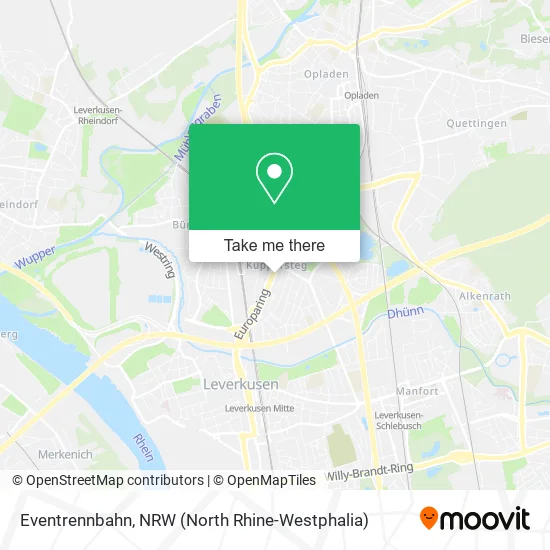 Карта Eventrennbahn