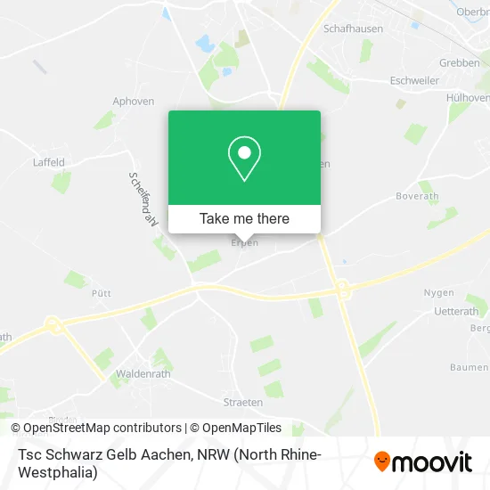 Карта Tsc Schwarz Gelb Aachen