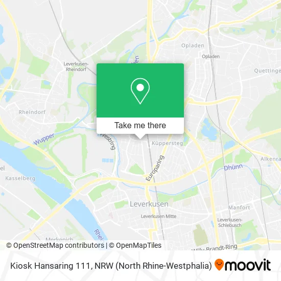 Карта Kiosk Hansaring 111