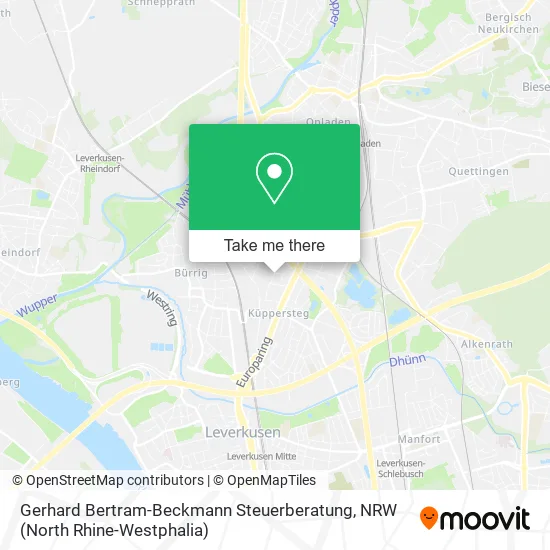 Карта Gerhard Bertram-Beckmann Steuerberatung