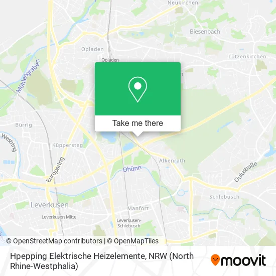 Карта Hpepping Elektrische Heizelemente