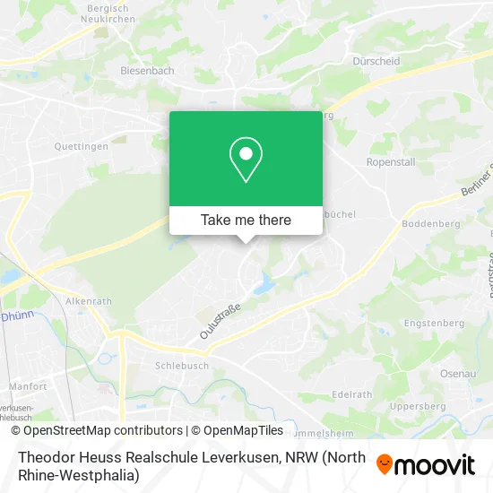 Theodor Heuss Realschule Leverkusen map
