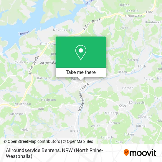 Карта Allroundservice Behrens