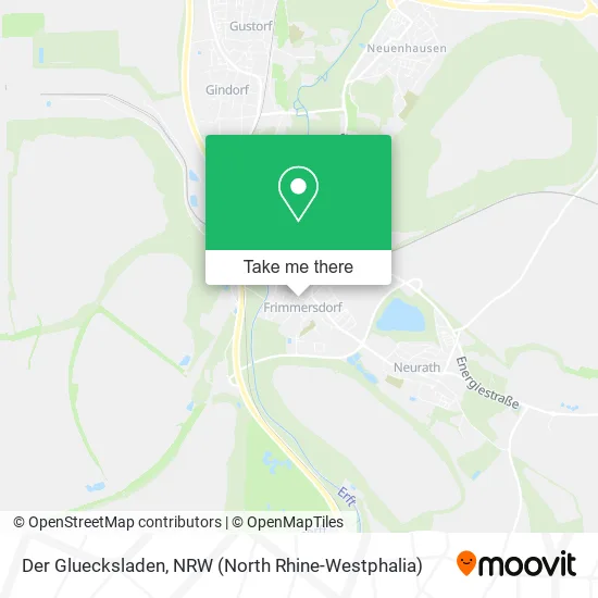 Карта Der Gluecksladen
