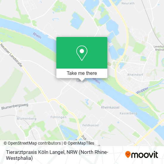 Tierarztpraxis Köln Langel map