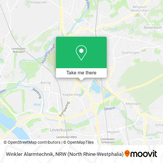 Winkler Alarmtechnik map