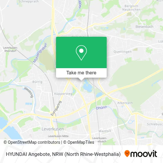 HYUNDAI Angebote map