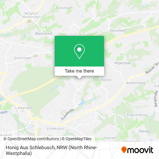 Honig Aus Schlebusch map