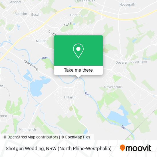 Shotgun Wedding map