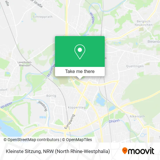 Карта Kleinste Sitzung