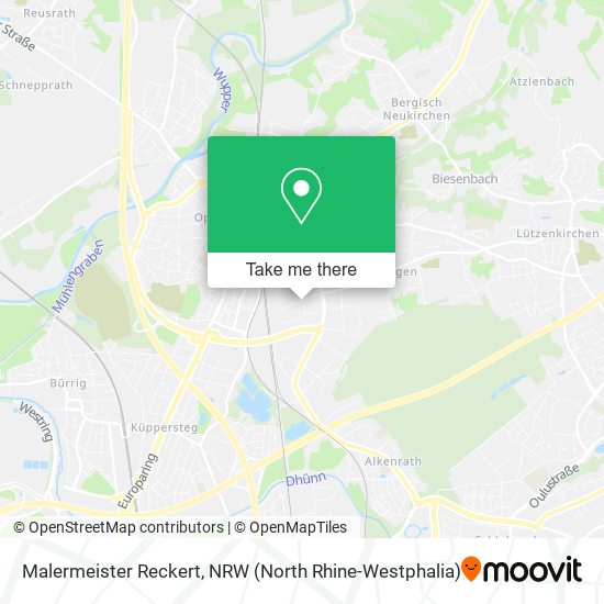 Malermeister Reckert map