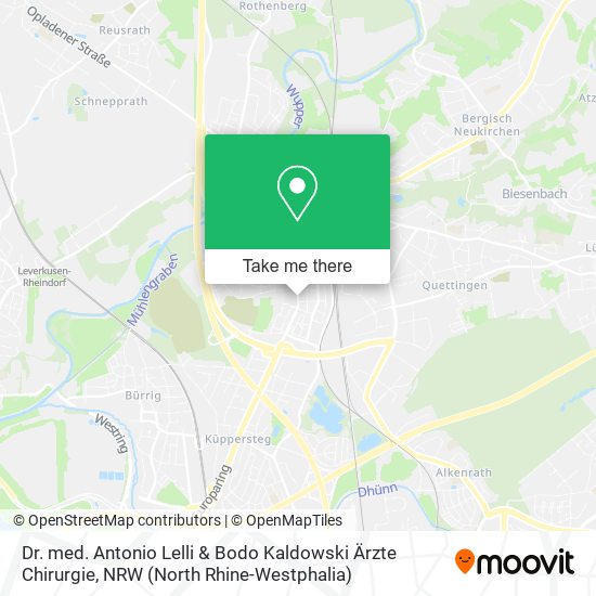 Dr. med. Antonio Lelli & Bodo Kaldowski Ärzte Chirurgie map