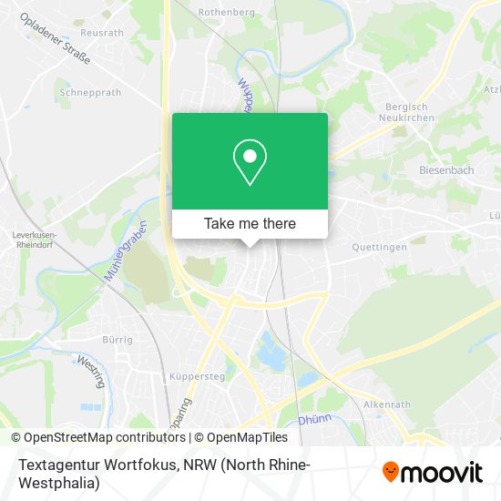 Textagentur Wortfokus map