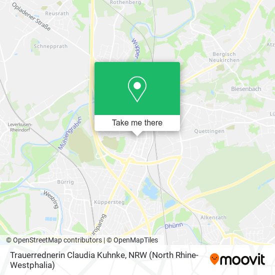 Trauerrednerin Claudia Kuhnke map
