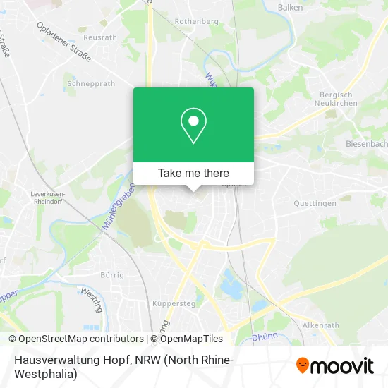 Карта Hausverwaltung Hopf
