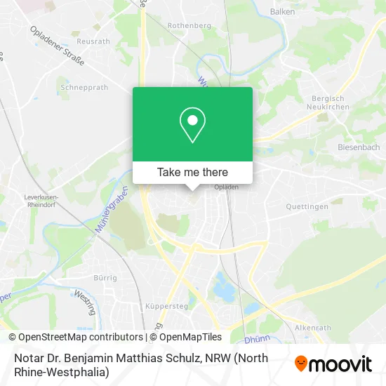 Карта Notar Dr. Benjamin Matthias Schulz
