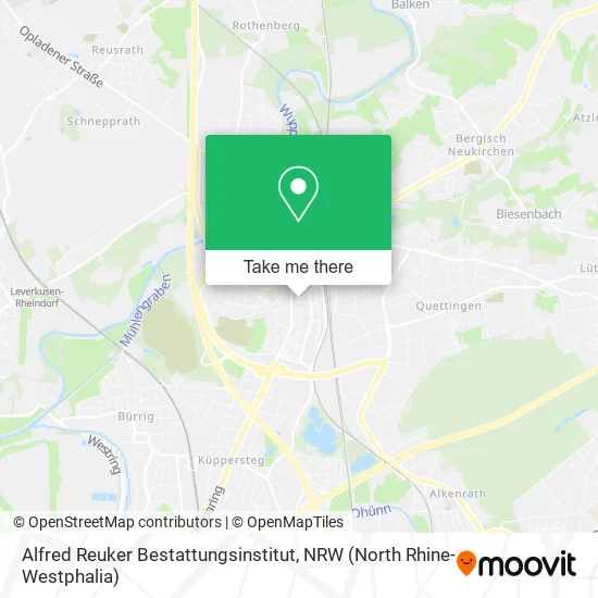 Alfred Reuker Bestattungsinstitut map