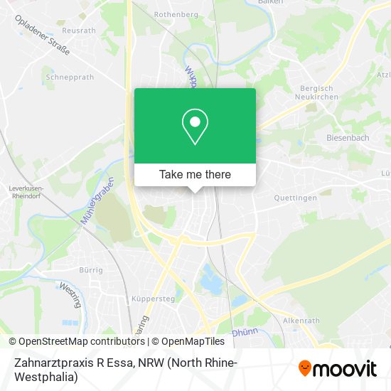 Zahnarztpraxis R Essa map