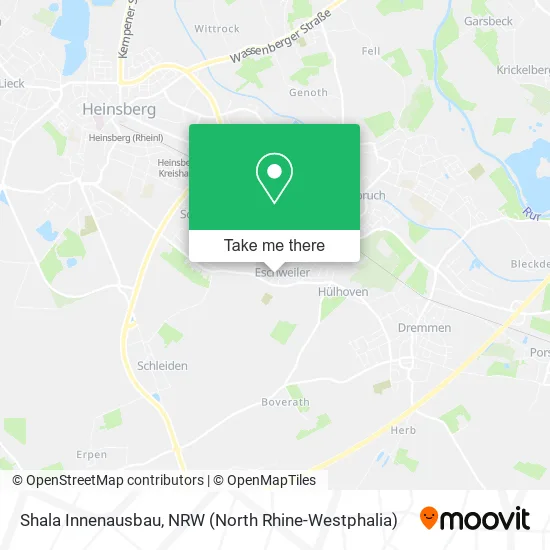 Карта Shala Innenausbau