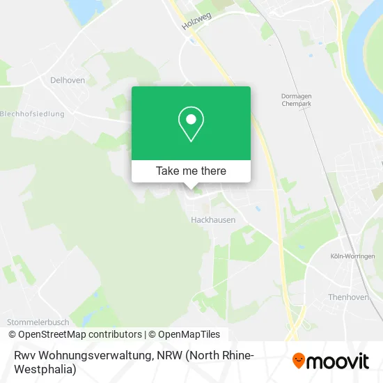 Rwv Wohnungsverwaltung map