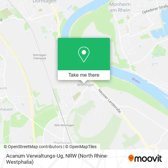 Карта Acanum Verwaltungs-Ug