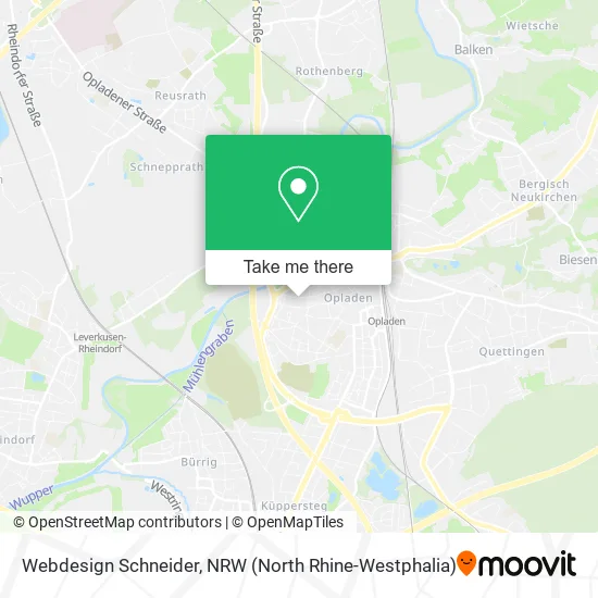 Карта Webdesign Schneider