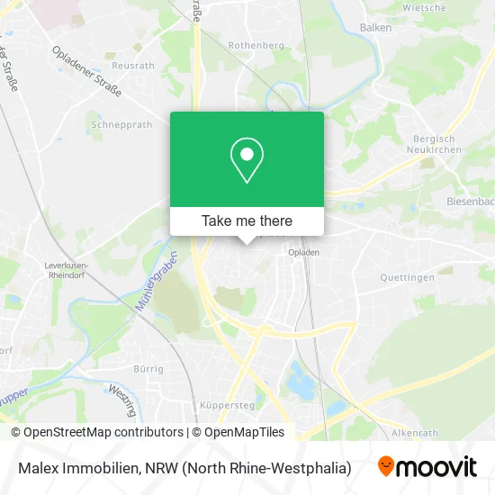 Карта Malex Immobilien