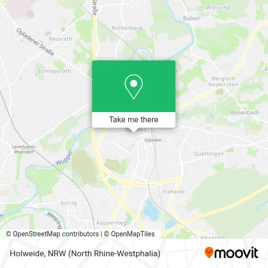 Holweide map