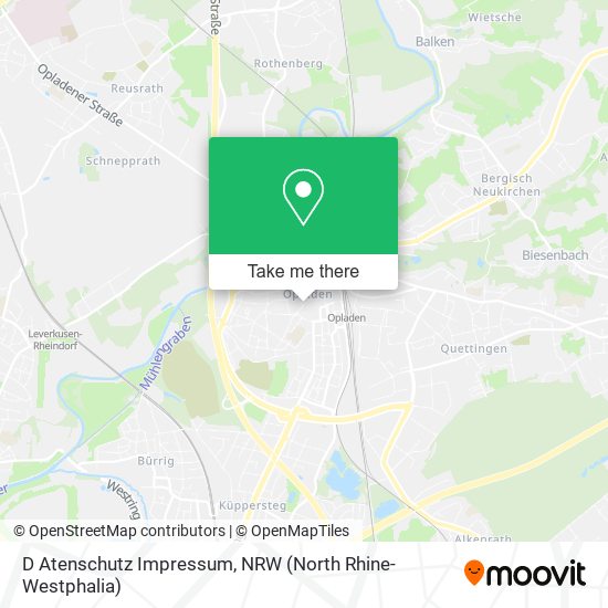 D Atenschutz Impressum map