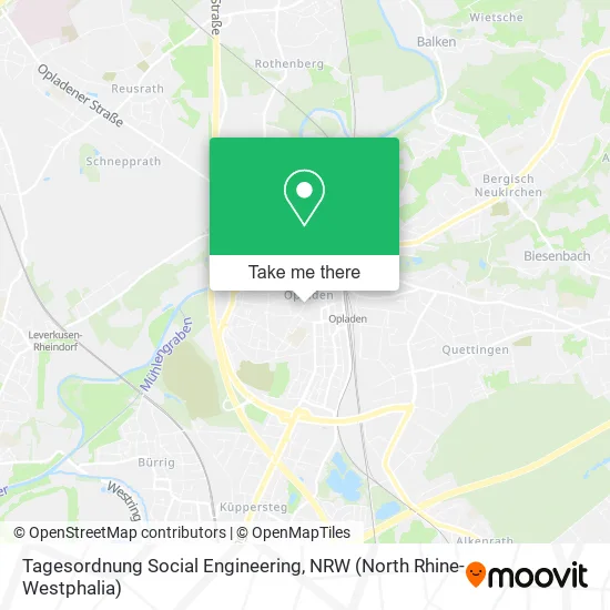 Карта Tagesordnung Social Engineering