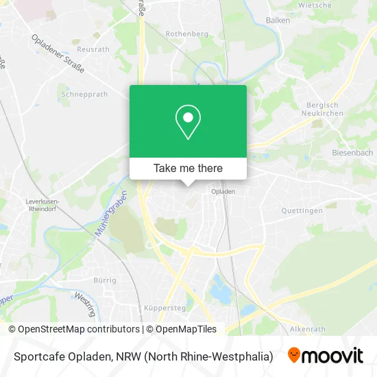Sportcafe Opladen map