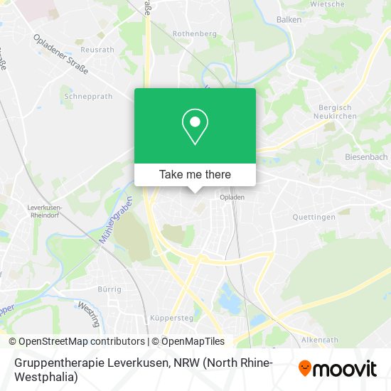 Gruppentherapie Leverkusen map