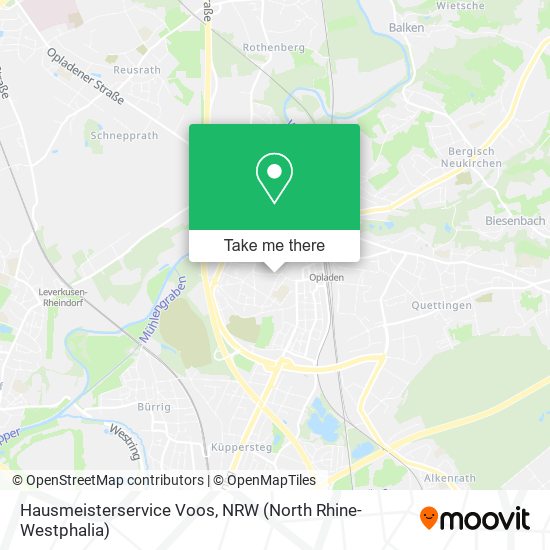 Hausmeisterservice Voos map