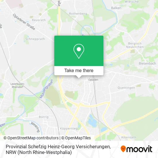 Карта Provinzial Schefzig Heinz-Georg Versicherungen