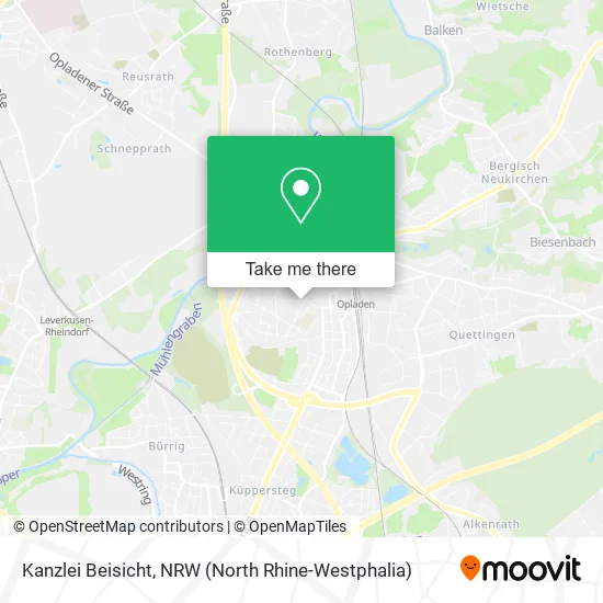 Карта Kanzlei Beisicht